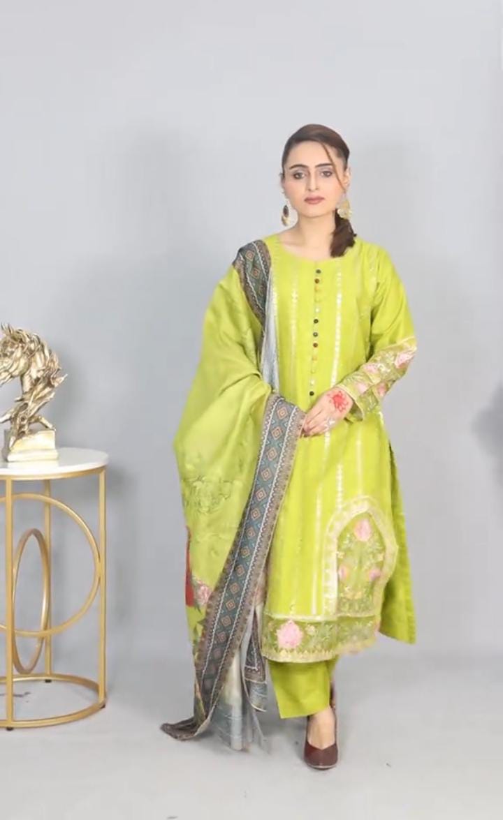 Regal Embroidered Luxury Suit -2 Piece