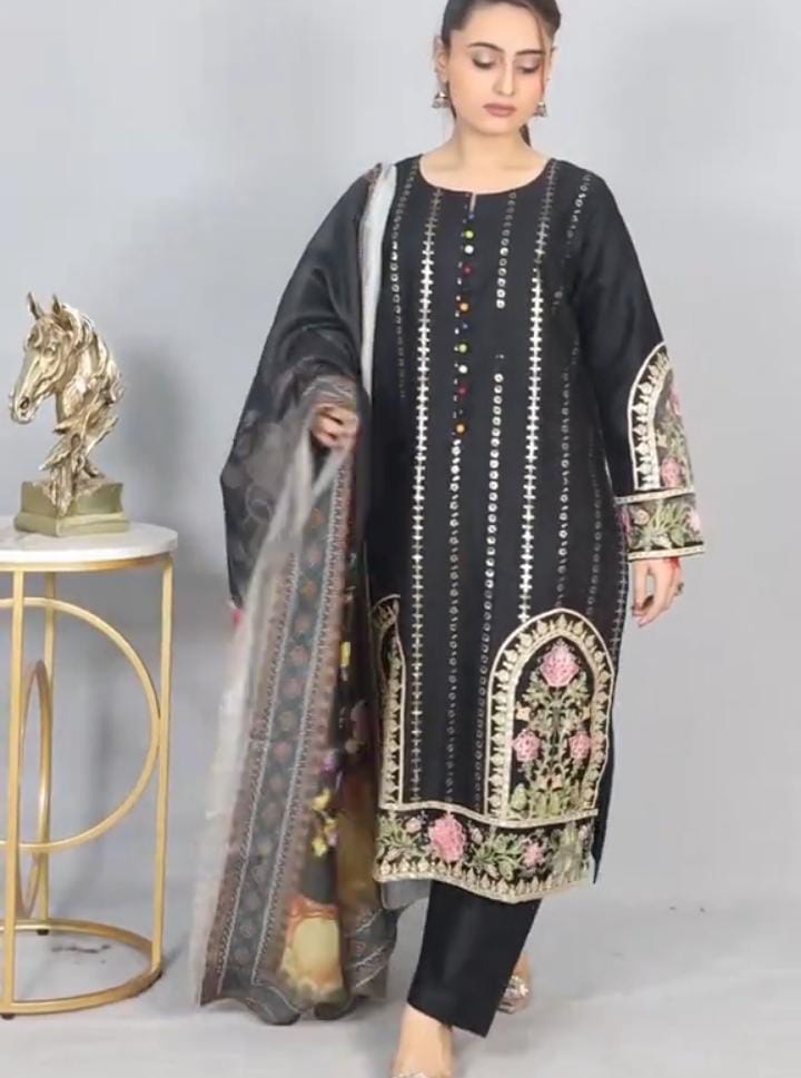 Regal Embroidered Luxury Suit -2 Piece