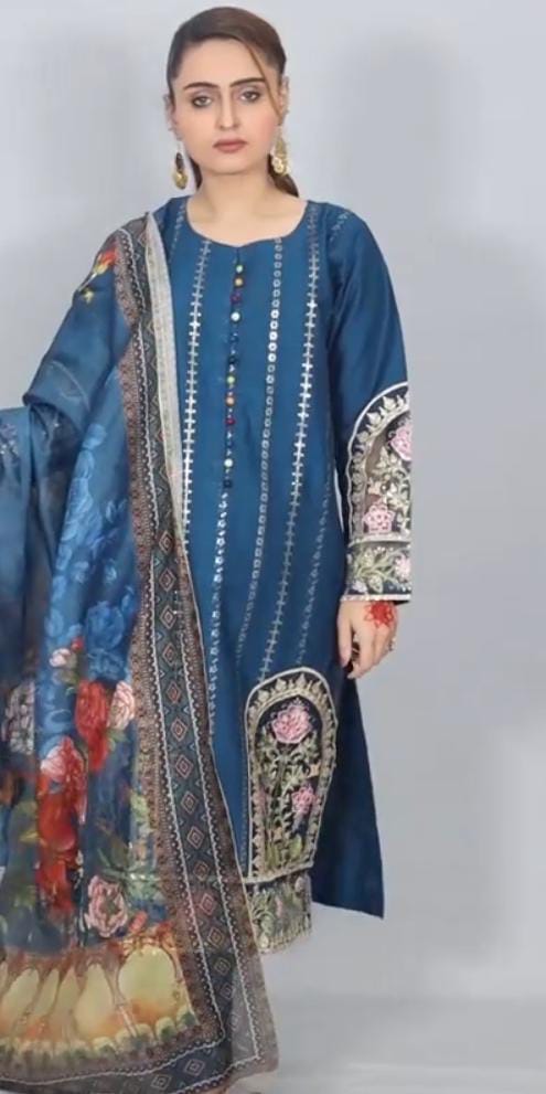 Regal Embroidered Luxury Suit -2 Piece