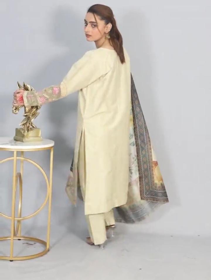 Regal Embroidered Luxury Suit -2 Piece